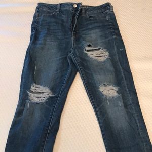 American Eagle Distressed Skinny Jeans